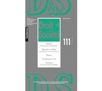 Droit & Société N°111-2022 Collectif (Auteur)