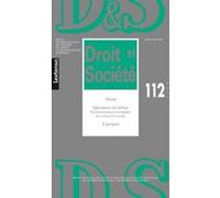 Droit & Société N°112-2022 Collectif (Auteur)