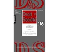 Droit & Société N°116-2024 Collectif (Auteur)