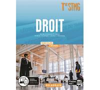 Droit Tle STMG (2020) - Manuel élève - Philippe Idelovici - Delagrave - broché - Scolaire / Universitaire