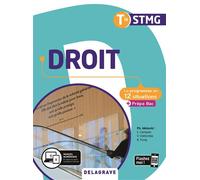 Droit Tle STMG (2020) - Pochette élève - Philippe Idelovici - Delagrave - broché - Scolaire / Universitaire
