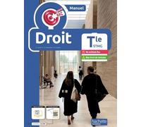 Droit Tle Stmg - Edition 2024