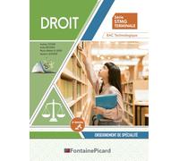 Droit Tle STMG: Enseignement de spécialité