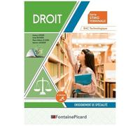 Droit Tle Stmg - Enseignement De Spécialité