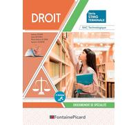Droit Tle STMG: Enseignement de spécialité