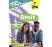 Nouveau Tremplin - DROIT - Tle STMG - Éd. 2024 - Livre élève
