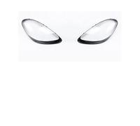 Droite Gauche Phare Coque Pour Boxster Pour Cayman 2016 2017 2018 2019 2020 Couvercle De Phare Avant Masque De Lentille Abat-jour Coque En Verre(Left and Right)