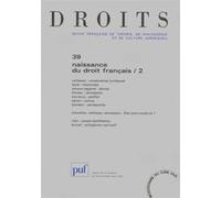 Droits 2004, n° 39 Collectif (Auteur)