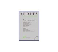 Droits 2005, n° 41 Esprit du code civil (1) - Collectif - Puf - broché - Revue