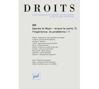 Droits 2012, n° 56 L'ingérence. Le problème / 1 - Collectif - Puf - broché - Revue
