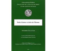 Droits d'auteur et droits de l'homme Zollinger a. (Auteur)