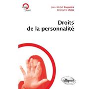 Droits de la personnalité - Jean-Michel Bruguière - Ellipses - broché - Etude