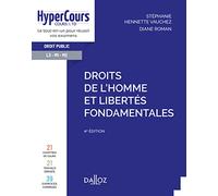 Droits de l'Homme et libertés fondamentales 4ed