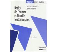 Droits de l'homme et libertés fondamentales - 8ème édition robert j. Duffar j. (Auteur)