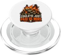 Droits des employés Salaire de Vie Droit des Travailleurs endommagés Bien PopSockets PopGrip pour MagSafe