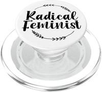 Droits des Femmes féminisme féministe Radical PopSockets PopGrip pour MagSafe
