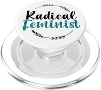 Droits des Femmes féminisme féministe Radical PopSockets PopGrip pour MagSafe