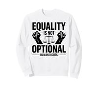 Droits des Femmes Nous Sommes Tous Humains Les Hommes sont de Grands Fans des Droits de l'homme Sweatshirt