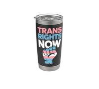 Droits des personnes trans | Transgender Pride Gobelet isotherme en acier inoxydable double paroi