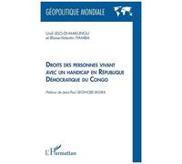 Droits Des Personnes Vivant Avec Un Handicap En République Démocratique Du Congo