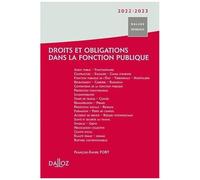 Droits Et Obligations Dans La Fonction Publique