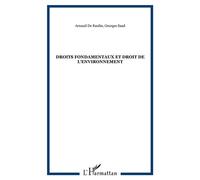 Arnaud De Raulin – Droits fondamentaux et droit de l'environnement – Étude – Broché
