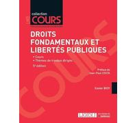 DROITS FONDAMENTAUX ET LIBERTES PUBLIQUES - 5EME EDITION: COURS - THEMES DE TRAVAUX DIRIGES
