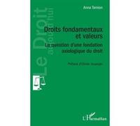 Droits fondamentaux et valeurs Anna Tamion (Auteur)