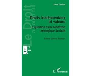 Droits fondamentaux et valeurs Anna Tamion (Auteur)
