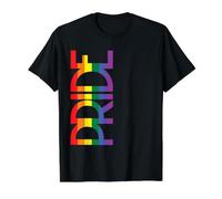 Droits LGBTQ Parade de la Gay Pride T-Shirt Graphique avec Valeur, Homme, Noir, S