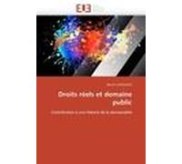 Droits Réels Et Domaine Public