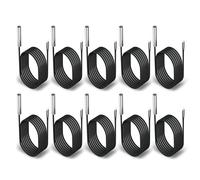 DROK Lot de 10 sondes de capteur de température 10K étanches en acier inoxydable NTC pour divers distributeurs d'eau, climatiseurs, réfrigérateurs, congélateurs, chauffe-eau, lave-vaisselle