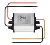 DROK Lot de 2 convertisseurs abaisseurs 12 V vers 5 V - Convertisseur DC vers DC étanche 8-35 V à 5 V 3 A 15 W Régulateur de tension d'alimentation pour appareil photo, voiture, camping-car, projet de