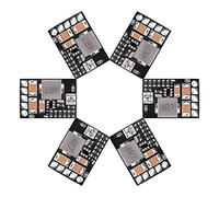 Drok Lot de 6 mini régulateurs de tension DC 4,5-20 V 12 V 9 V avec carte réductrice 5 V 3 A 10 W fixe et réglable
