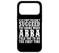 Drôle Abba Nom Prénom Drôle Abba Anniversaire Blague Cadeaux Coque pour iPhone 17 Pro Max