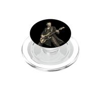 Drôle Abraham Lincoln Jouant de la Guitare Basse et Musicien PopSockets PopGrip pour MagSafe