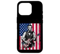 Drôle Abraham Lincoln Jouant de la Guitare électrique Coque pour iPhone 16 Pro