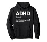 Drôle Adhd Noun Sweat à Capuche