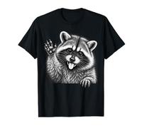 Drôle agitant Jimothy Raton Laveur Mignon Animal de la forêt T-Shirt Graphique avec Valeur