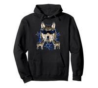 Drôle Alpha Wolf Loup-Garou Y2K Loups hurlants Retro Meme Sweat à Capuche