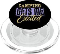 Drôle Amoureux de la Nature Camp Aventure Camping PopSockets PopGrip pour MagSafe