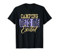 Drôle amoureux de la nature Camp aventure camping T-Shirt