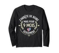 Drôle Annonce Grossesse Grand Parents Original Future Maman Manche Longue