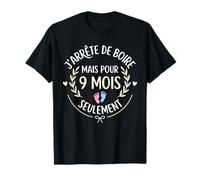 Drôle Annonce Grossesse Grand Parents Original Future Maman T-Shirt