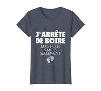 Drôle Annonce Grossesse Grand Parents Original Future Maman T-Shirt