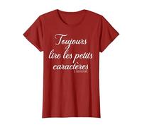 Drôle Annonce Grossesse Grand Parents Original Future Maman T-Shirt, Femme, Canneberge, M