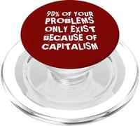 Drôle Anti-Capitalisme Gauche Gauche Progressive America PopSockets PopGrip pour MagSafe