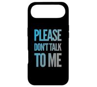Drôle Antisocial Déprimé Fun Text Please Don't Talk to Me Coque pour iPhone Air