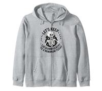 Drôle Antisocial Squelette Peace Sign No Drama Skull Sweat à Capuche