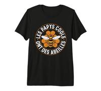 Drôle Apiculteur Les Papys Cools Ont des Abeilles T-Shirt Haut de Gamme